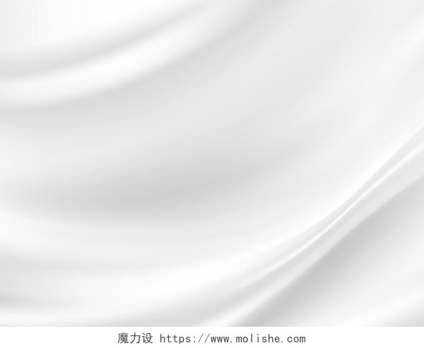 白色真丝织物窗帘抽象背景